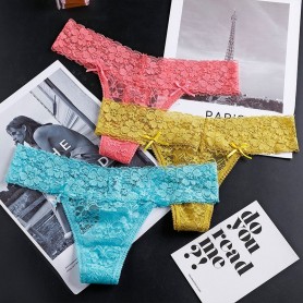 Stylish Lace Woman Thong 5014 Plus size 55-90kg